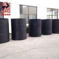 Customized size marine cylindrical rubber fender for boat and quay